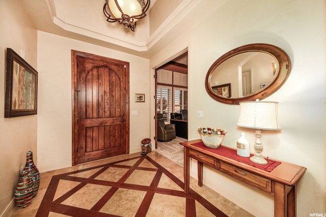 Entry with Office on the Right