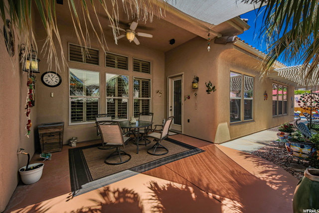 Covered Back Patio