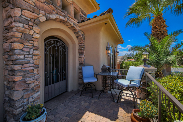 Iron Gate to Front Door