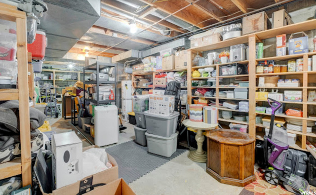 X Large Storage Room Basement