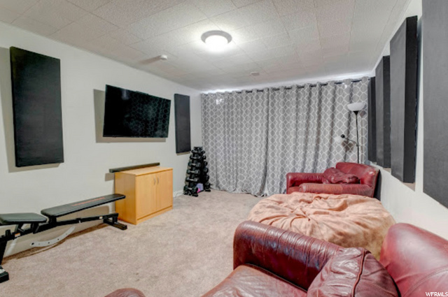 Basement level Theater Room/5th Bedroom