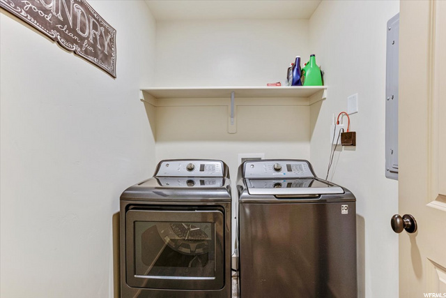 Large Separate Laundry Room Downstairs