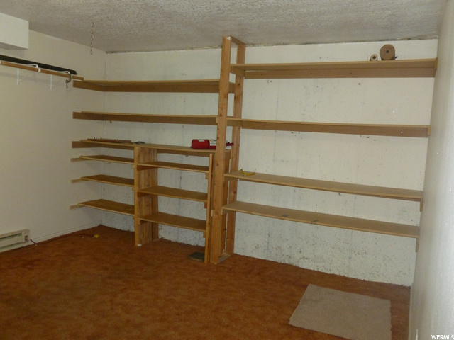 Garage storage shelves