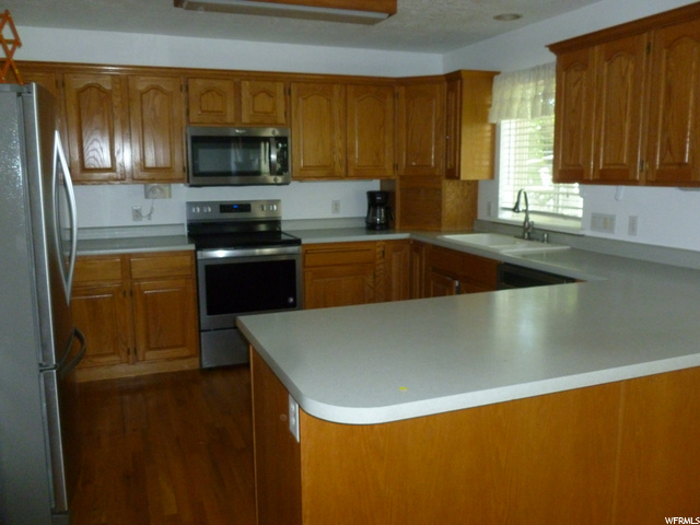 Kitchen on main level