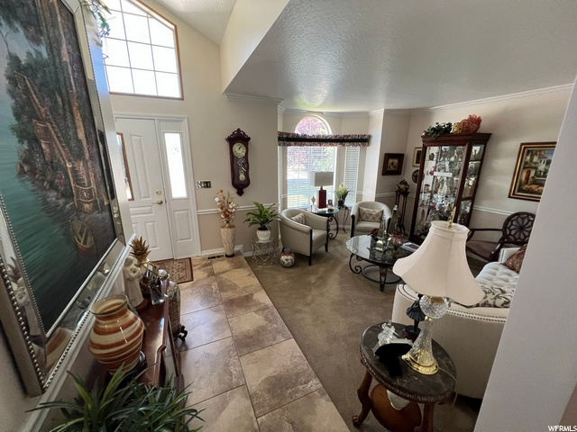 Entry and formal living room