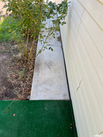 Walkway around home