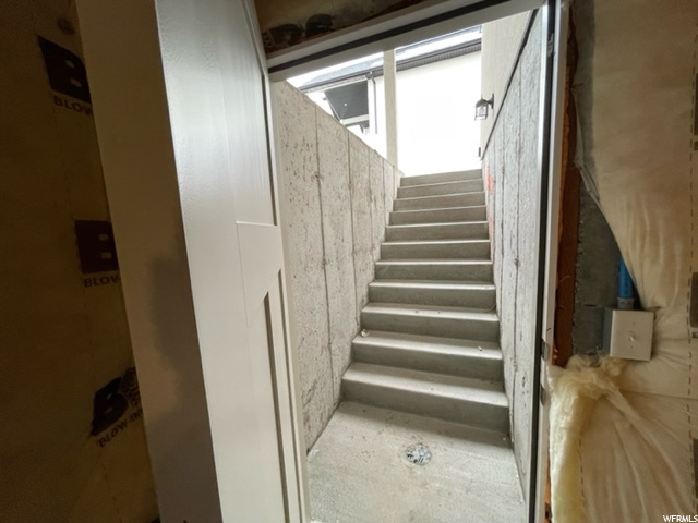 Exterior Basement Entry Covered
