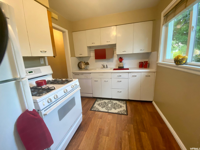 Kitchen front view
