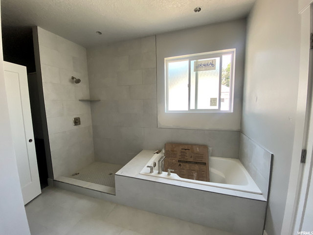 Master Bath: Master Bath with separate bath and shower