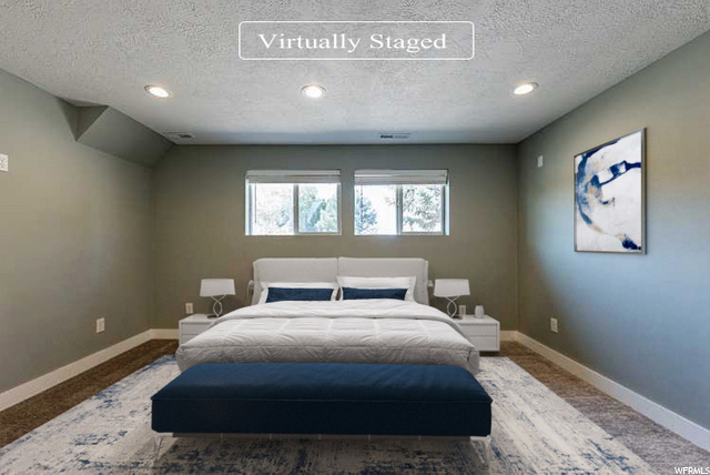 Virtually staged