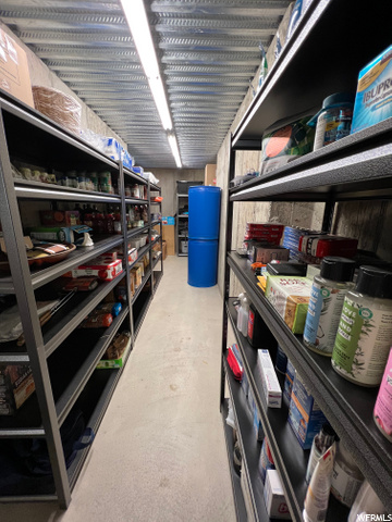 Storage under porch