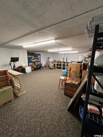 Storage Under suspended garage
