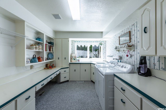 large laundry area