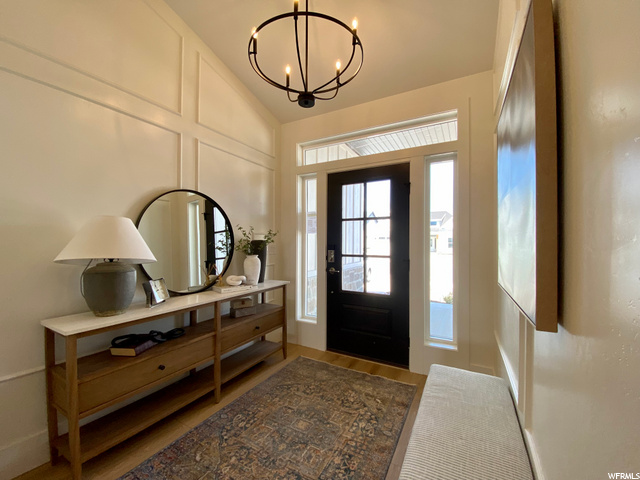 Design Ideas for Entry Way: Photo is of Model Home