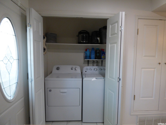 Main floor laundry