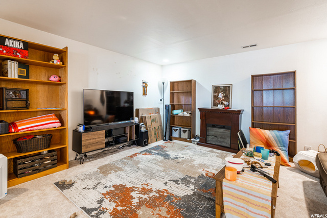 Lower level family room