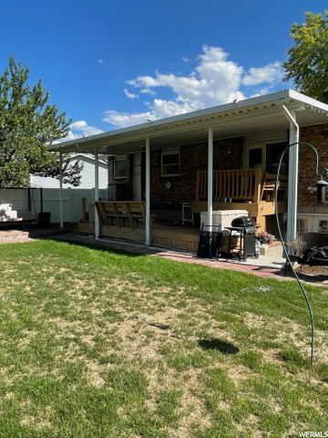 Covered patio