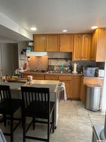 Second kitchen downstairs