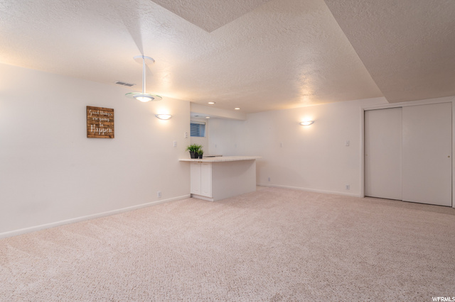 Basement living area #1