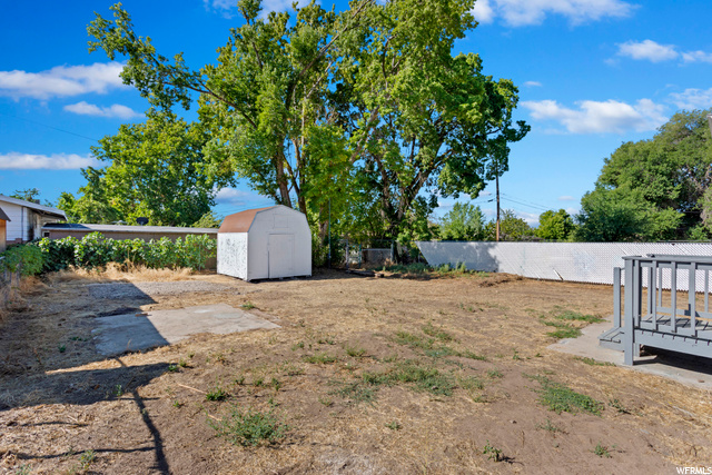 Backyard w/ shed