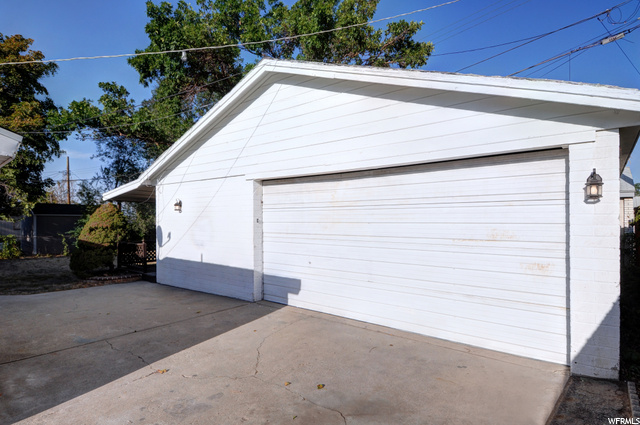Two Car Garage with Additional Shop