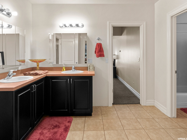 Basement Jack & Jill Bathroom