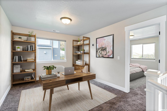 Family - Office - TV on Upper Landing