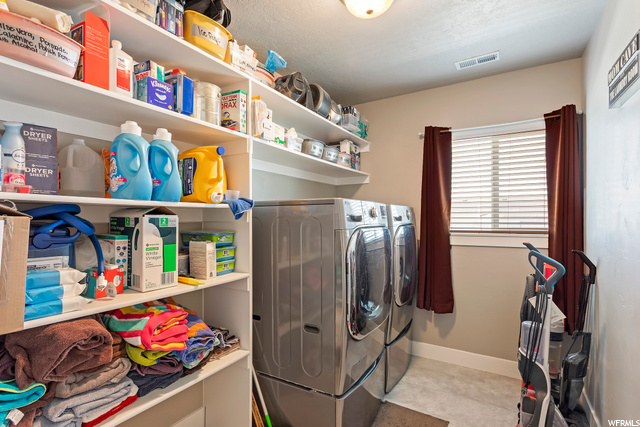 Bedroom-level Laundry