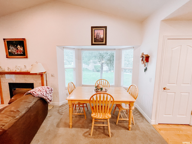 Semi formal dining area