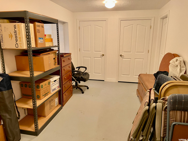 Basement Storage room