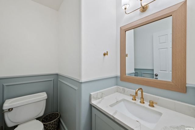 Half Bath on main floor