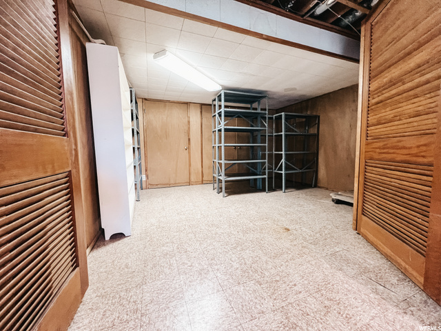 basement storage/office