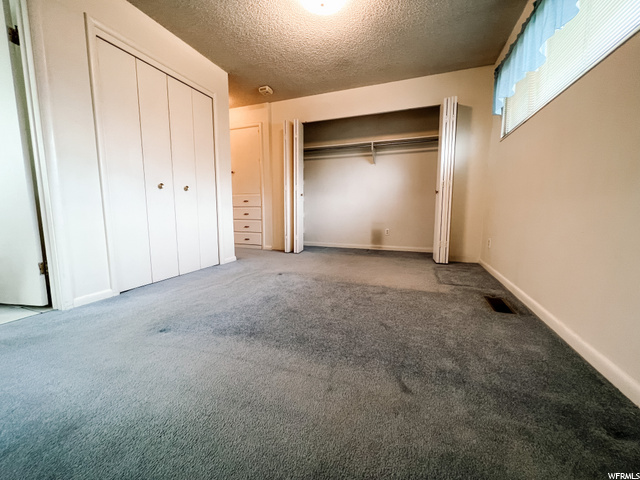 two large closets and built in drawers