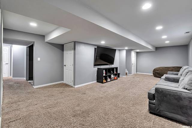 Basement Living Area