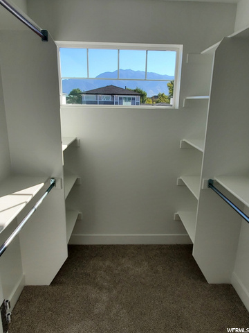 Primary walk-in closet