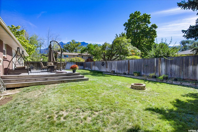 Fenced Backyard