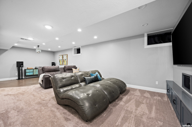Basement family room