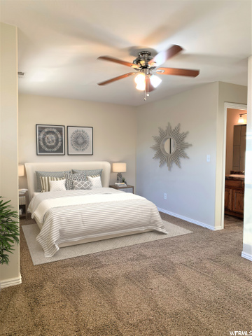 Virtual Staged Bedroom