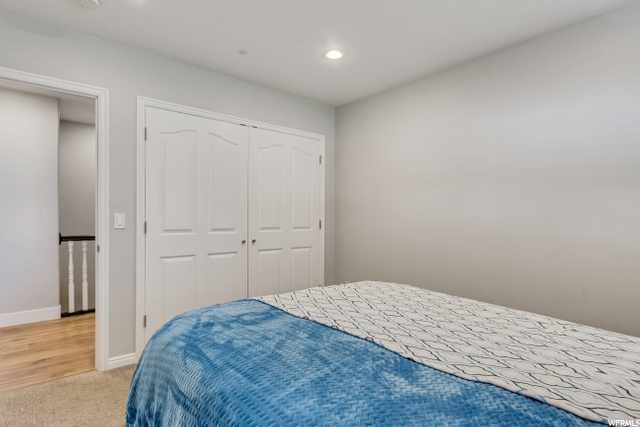 MAIN FLOOR BEDROOM #2 WITH CUSTOM DOUBLE CLOSET