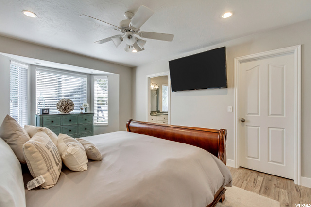 MASTER BEDROOM WITH WALK IN CLOSET