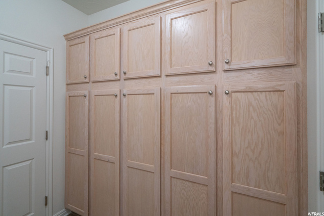 Storage in Laundry Room