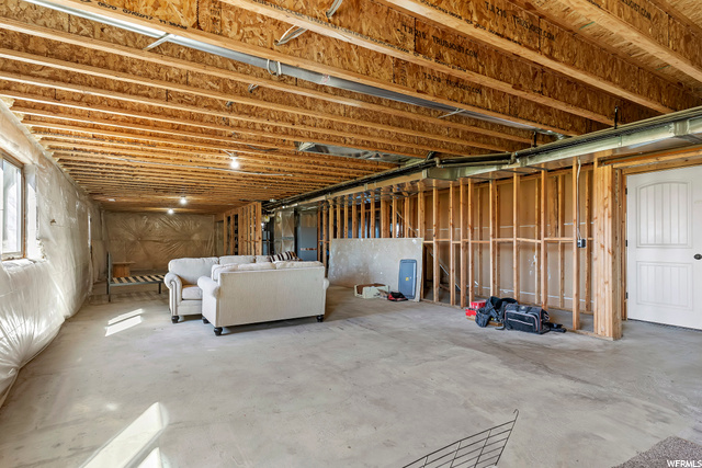 Unfinished basement