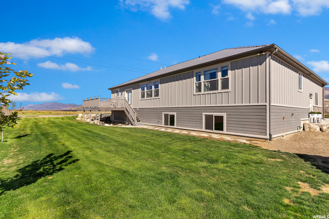 Rear of home