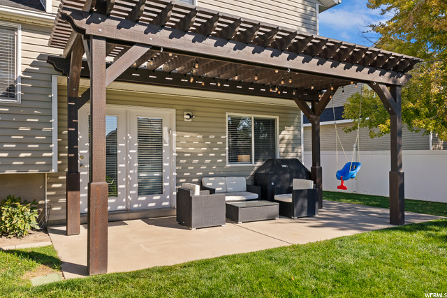 Back Patio & Pergola