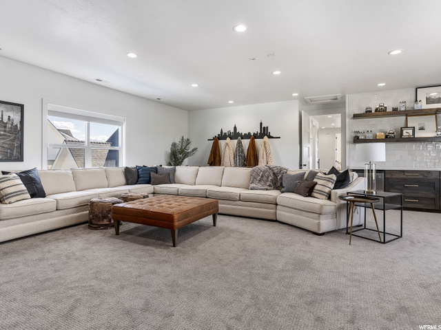 Theater room / family room