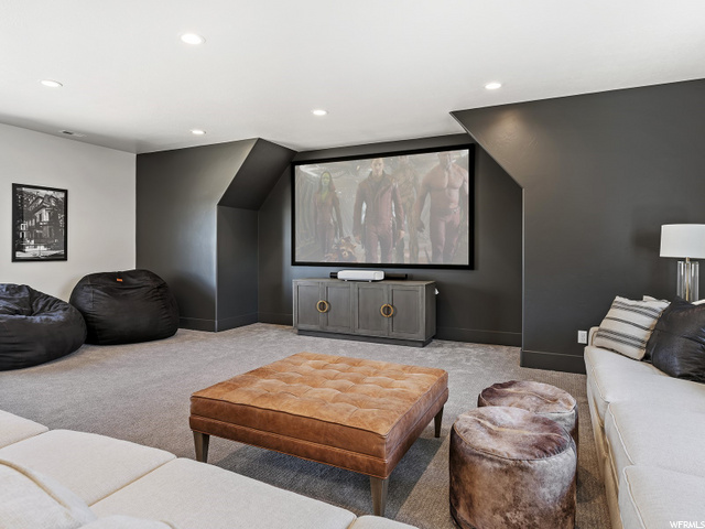 Theater room / family room
