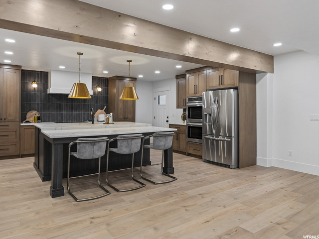 Full basement kitchen