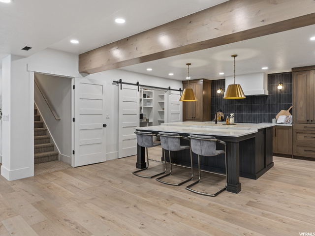 Basement kitchen
