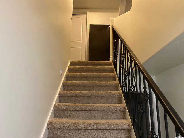 upstairs