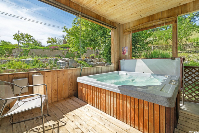 Hot Tub off Master Bedroom